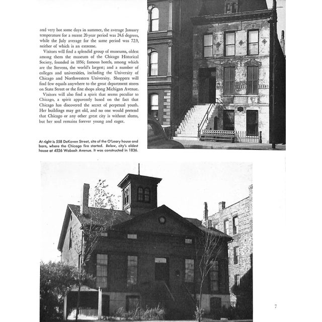 "Chicago" 1948 Haug, Arthur E. [Photographs By] & Cromie, Robert [Text By] For Sale - Image 10 of 10