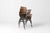 Brown 315 Stacking Chairs by Kho Liang Le for Car Catwijk, Set of 6 For Sale - Image 8 of 10