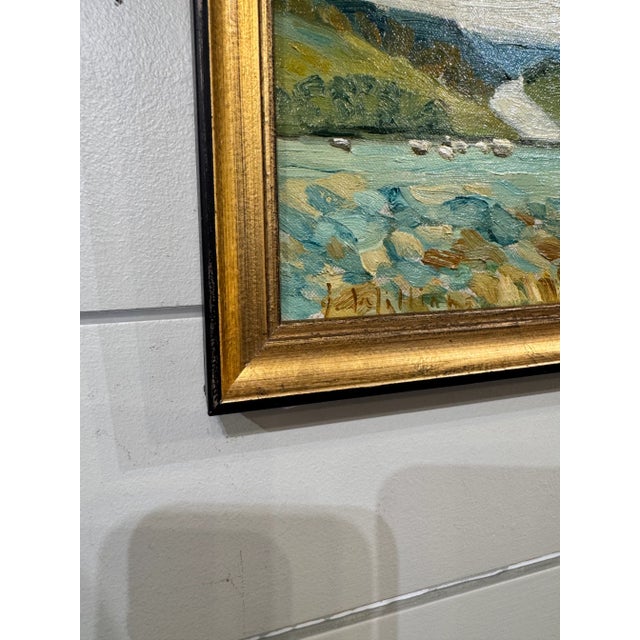 Original Oil Painting of Sheep For Sale - Image 4 of 7