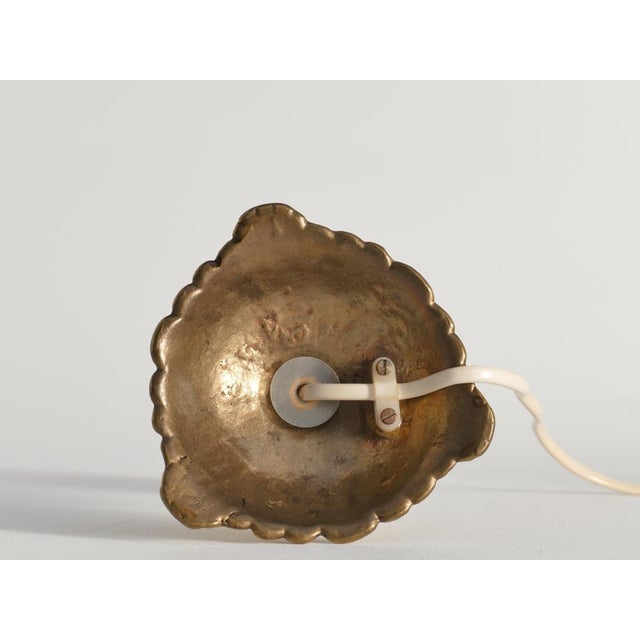 Rococo Style Model 403 Table Lamp in Brass from Gnosjö Metall & Armatur, 1930s For Sale - Image 11 of 15