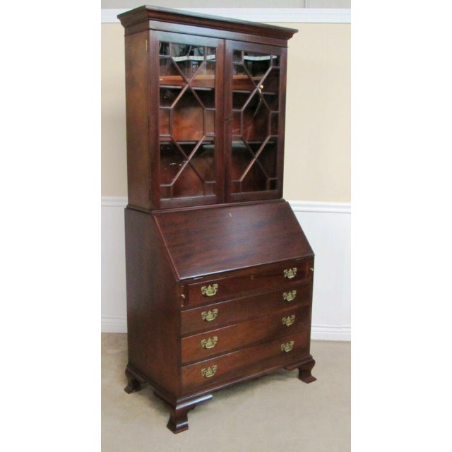 Kittinger Biggs Old Dominion Mahogany Secretary Desk Chairish