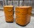 Stylish Streamline Moderne style nightstands created from a separated vanity by Thomasville Chair Company, c 1930's. Each...