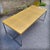 Coffee Table in Oak and Chromed Steel, 1980s For Sale - Image 6 of 18