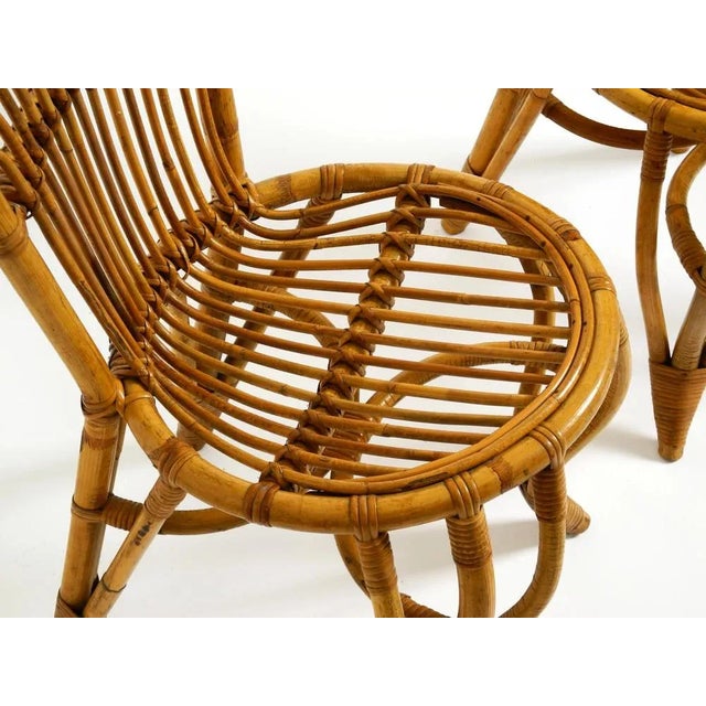 Bamboo Chairs, Italy, 1960s, Set of 2 For Sale - Image 14 of 18