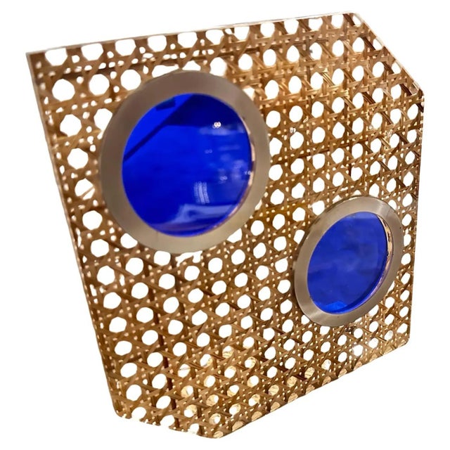 This unique picture frame is attributed to Dior Home and dates back to the 1970s. It is crafted from Vienna straw, a woven...