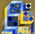 Victor Vasarely Geometric Composition, 1984 Original silkscreen print Signed in the plate On 45 x 34 paper Very good...