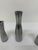 Erika Pekkari Steel Candlestick Holders, 1990s - Set of Three For Sale - Image 11 of 13