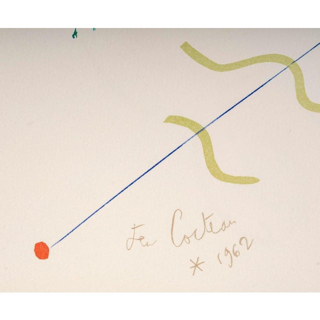 Jean Cocteau, Fish Face to Face, 1960-1970, Lithograph For Sale - Image 6 of 8