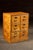 Industrial Early 20th Century Quartersawn Oak Three-Section Modular File Cabinet For Sale - Image 3 of 14