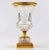 Napoleon III Crystal Vase - Empire - France 19th century with gilt bronze and diamond padding on the bases. Classic...