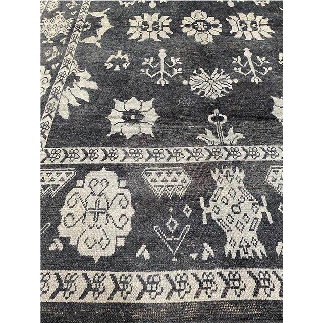 10x14 Turkish Oushak Area Rug - 111115 For Sale - Image 4 of 13