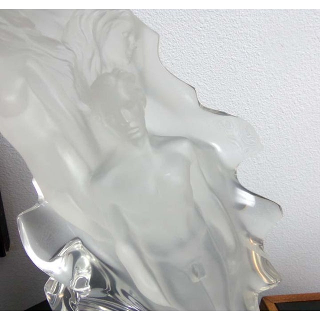 Impressionist Frederick Hart "Passages"1987 Lucite Acrylic Sculpture Hand Signed For Sale - Image 3 of 13