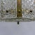 Transparent Large Textured Glass and Brass Chandelier - a Pair For Sale - Image 8 of 10