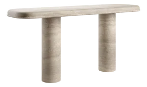 Yno Console Table in Marble by KY Architecture
