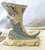 Mid 20th Century Mid 20th Century Porcelain Cornucopia Vases With French Belle Epoque Design- A Pair For Sale - Image 5 of 17