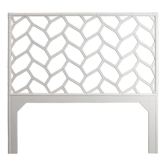 Silas Headboard Queen - White For Sale