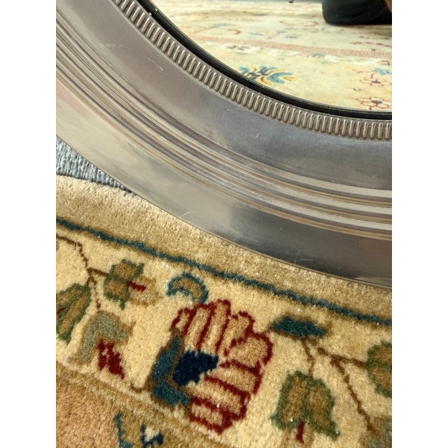 Stainless Steel Ship Porthole Mirror For Sale - Image 9 of 12