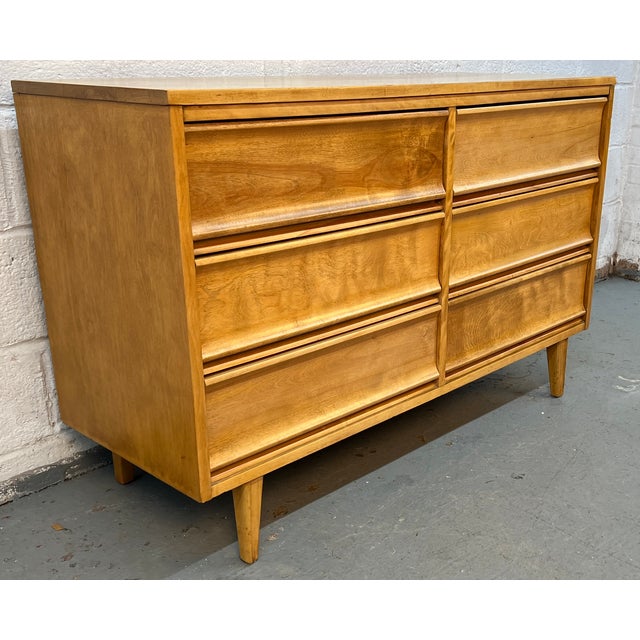 Mid-Century Modern Birch Dresser by Morris of California, Attributed For Sale - Image 4 of 13