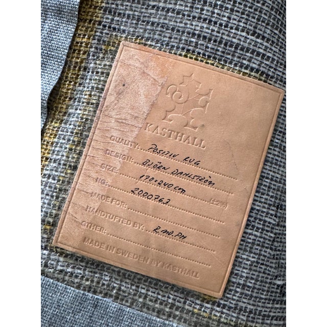Contemporary 5ft7in × 7ft8in Björn Dahlström for Kasthall Positive & Negative Area Rug For Sale - Image 3 of 12