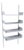 606 Wall Shelf in Aluminum by Dieter Rams for Vitsoe For Sale