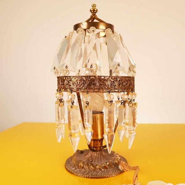 Metal and Glass Lampshade For Sale - Image 10 of 13