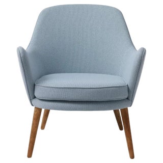 Dwell Lounge Chair in Minty Grey by Warm Nordic For Sale