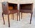 1940s Pair of Louis XV Style Bedside Tables with Drawer, Mid-20th Century For Sale - Image 5 of 11