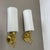 Brass and Satin Glass Theatre Wall Lights, 1950s, Set of 2 For Sale - Image 11 of 18