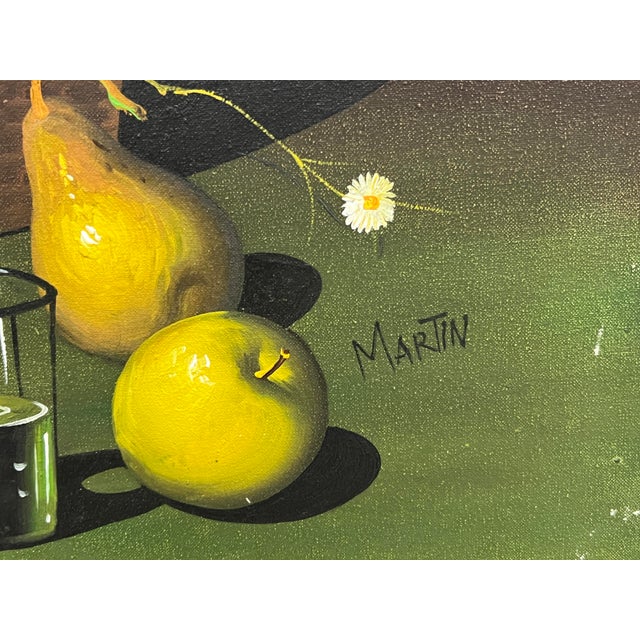 Violette DeMazia Vintage Still Life Painting, Signed Martin For Sale In San Francisco - Image 6 of 12