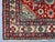 Red Persian Karaja Medallion Hand-Knotted Wool Rug - 4'0" X 7'2" For Sale - Image 4 of 12