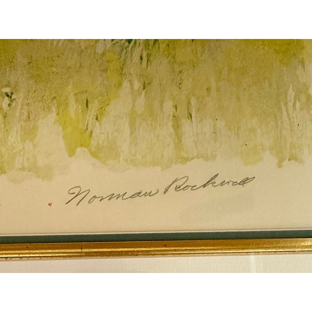 1970s Norman Rockwell Tom Sawyer Suite of 3 Framed Limited-Edition Collotypes For Sale In Los Angeles - Image 6 of 18