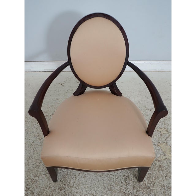 Age: Approx. 30 Years Old Details: By Barbara Barry High Quality Construction X-Back Traditional Style Offered @ Fraction...