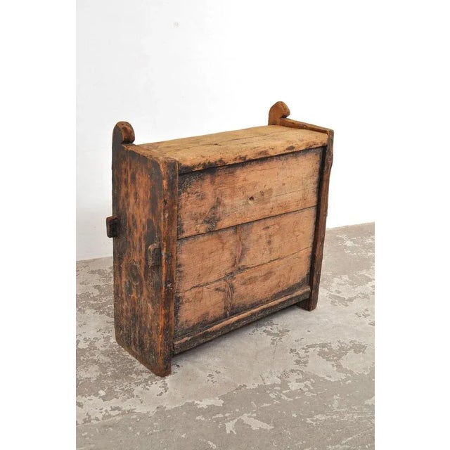 Wooden Himalayan Chest, 1900s For Sale - Image 11 of 13