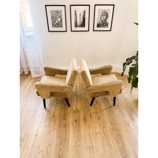 Set of Czechoslovakian Mid-Century Modern Armchairs from Jitona For Sale - Image 9 of 18