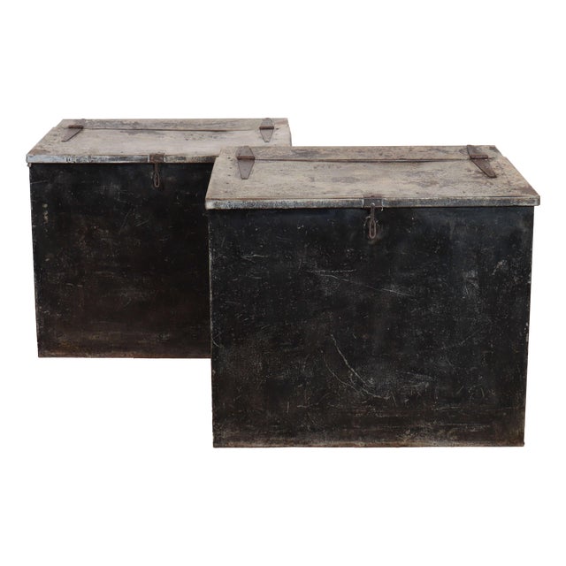 Storage Bins, 1920s, Set of 2 For Sale
