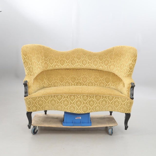 Vintage Rococo-Style Sofa, 1920s For Sale - Image 6 of 6
