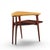 Mid-Century Modern Paul Frankl for Johnson Furniture Mid Century Cork and Mahogany Side End Table For Sale - Image 3 of 9
