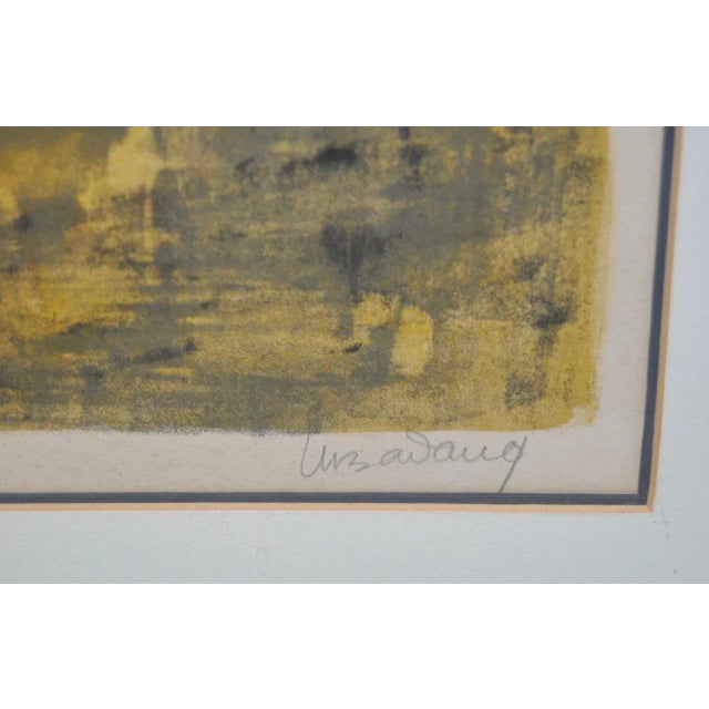 Lebadang (1992-2015, Vietnam) Pencil Signed Lithograph c.1960s For Sale - Image 4 of 8
