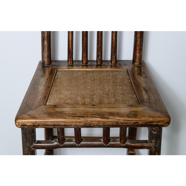 Chinese Elmwood Chairs Late Qing Dynasty , C. 1880–1900, a-Pair For Sale - Image 12 of 15