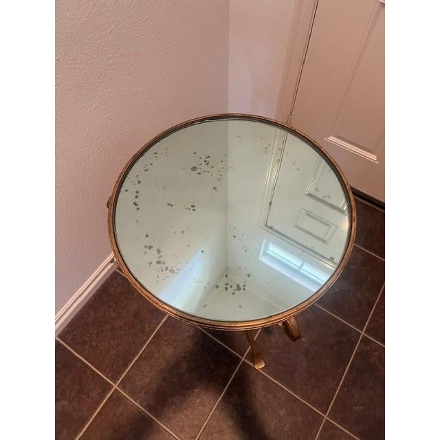 Neoclassical Vintage Neoclassical Style Gueridon Side Table For Sale - Image 3 of 5
