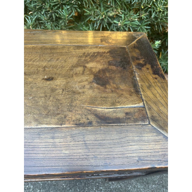 Mid 20th Century Long Old Asian Console Table For Sale - Image 5 of 11