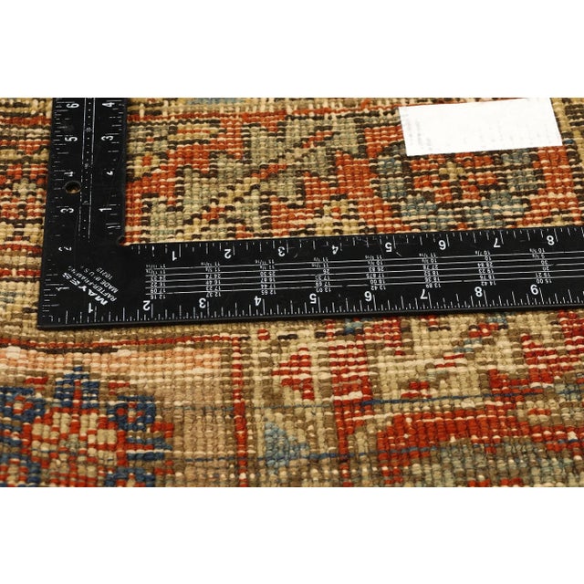 Antique-Worn Persian Bakshaish Rug - 03'07 X 05'01 For Sale In Dallas - Image 6 of 9