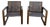 Steel Garden Armchairs, Set of 2 For Sale