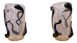 Murano Glass Vases by Costantini Murano, 1990s, Set of 2