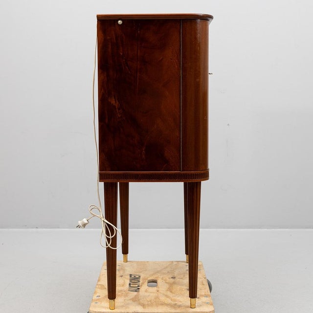 Swedish Modern Bar Cabinet from Förenade Möbler, Sweden, 1940s For Sale - Image 3 of 14