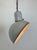 Industrial Grey Enamel Factory Pendant Lamp, 1960s For Sale - Image 18 of 18