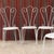 Vintage Stackable Garden Chairs, France, 1950s, Set of 4 For Sale - Image 4 of 18