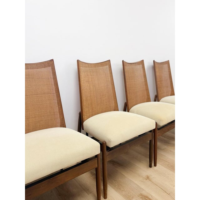 Kodawood Kodawood MCM Dining Chair William Hinn Style Exoskeleton Upholstered Seating For Sale - Image 4 of 14