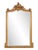 Antique French made Louis XV style wall mirror with Rococo influences in the shell motif, elaborately curling foliage, and...