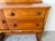 Mid-Century Modern 1940s Art Deco Solid Oak Cabinet Chest on Pedestal Base For Sale - Image 3 of 12